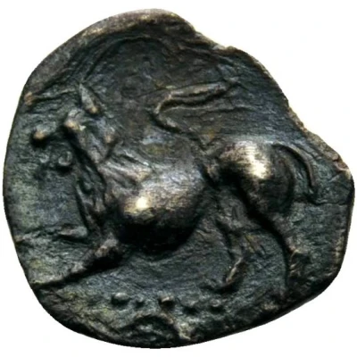 Obol 405 BC - 400 BC back