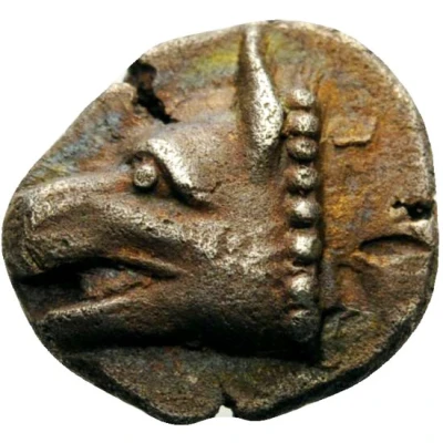 Obol 490 BC - 470 BC front