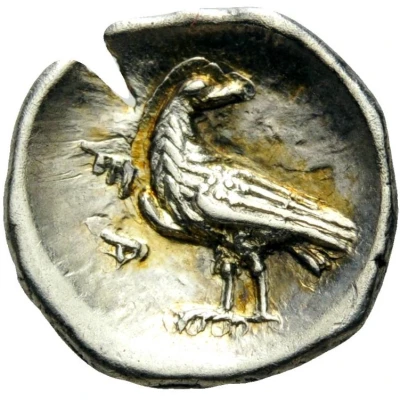 Obol 340 BC back