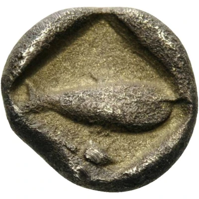 Obol 460 BC - 440 BC back