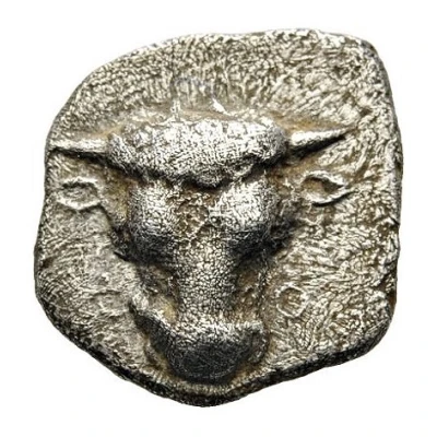 Obol 457 BC - 446 BC front