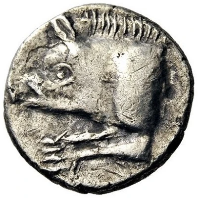 Obol 475 BC - 425 BC front