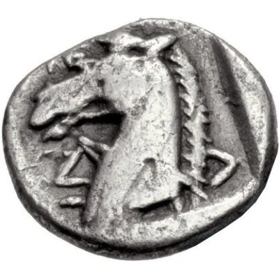 Obol 460 BC - 440 BC back