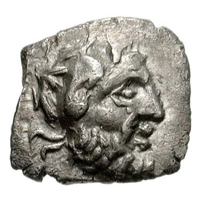 Obol 324 BC - 323 BC front