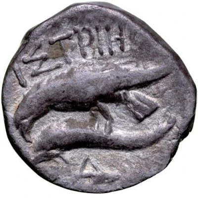 Obol 350 BC - 313 BC back