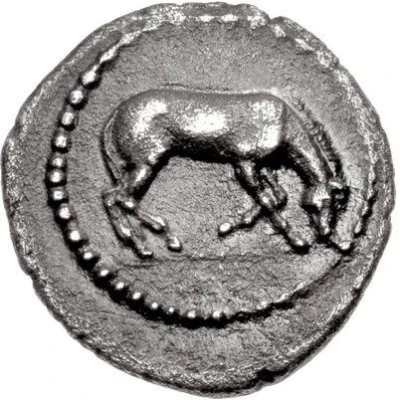 Obol 390 BC - 350 BC front