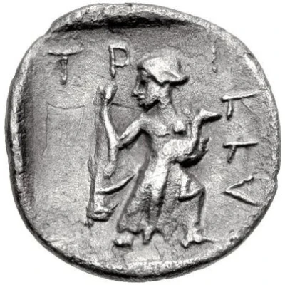 Obol 440 BC - 400 BC back