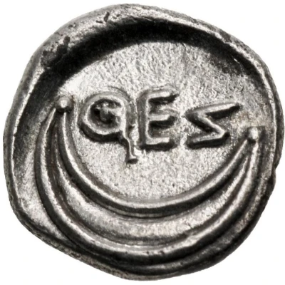 Obol 400 BC - 350 BC back