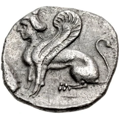 Obol 400 BC - 301 BC back