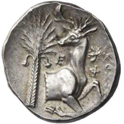 Octobol - Syrakosios 340 BC - 325 BC back