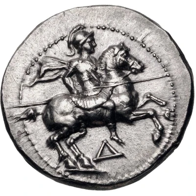 Oktobol - Euphemos, son of Pausanias 150 BC - 140 BC front