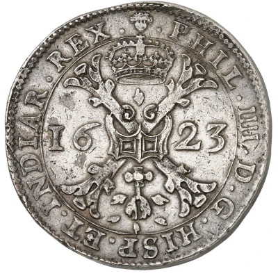 Patagon Piedfort of triple weight - Philip IV front