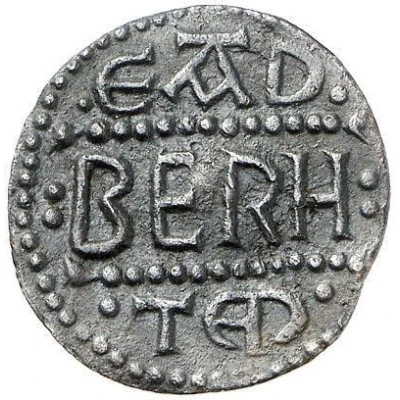 Penny - Eadberht with king Offa front