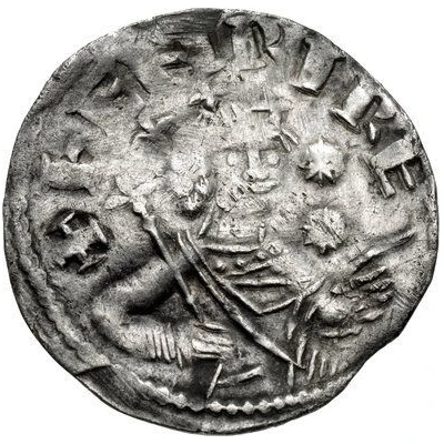 Penny - Henry I Pointing Bust and Stars type ND front