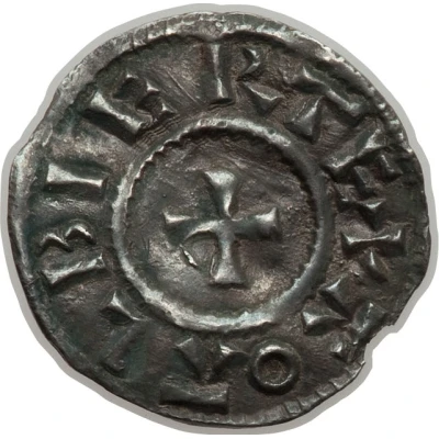 Penny anonymous St. Edmund Memorial coinage back