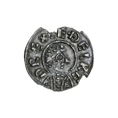 Penny - Æthelred I 4-line type front