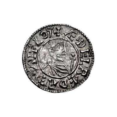 Penny - Æthelred II Benediction Hand type ND front