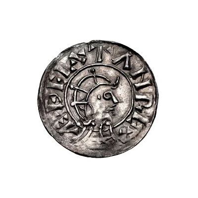 Penny - Æthelstan Helmeted portrait type ND front