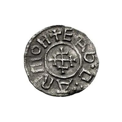 Penny - Æthelstan I Portrait type back