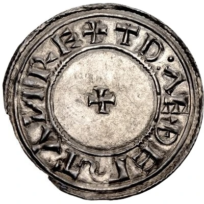 Penny - Æthelstan Small cross type ND front