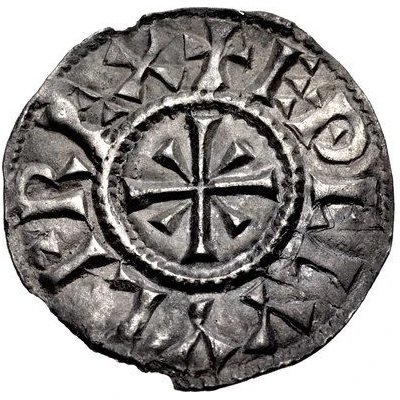 Penny - Æthelwulf Rochester mint; Phase II front