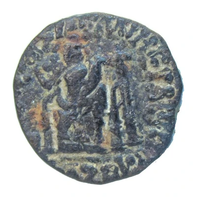 Pentachalkon - Azes II 35 BC - 5 AD front