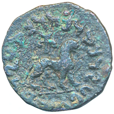 Pentachalkon - Azes II 35 BC - 5 AD back