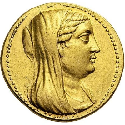 Pentadrachm - Berenike II 241 BC - 221 BC front