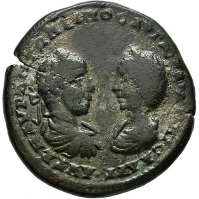 Pentassarion - Elagabalus and Julia Maesa Marcianopolis front