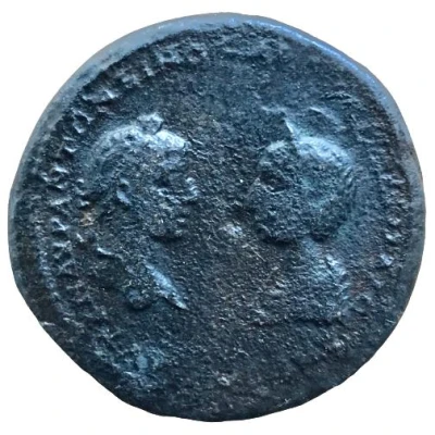 Pentassarion - Elagabalus and Julia Maesa VΠ IOVΛ ANT CEΛEYKOY MAΡKIANOΠOΛITΩN; Markianopolis front