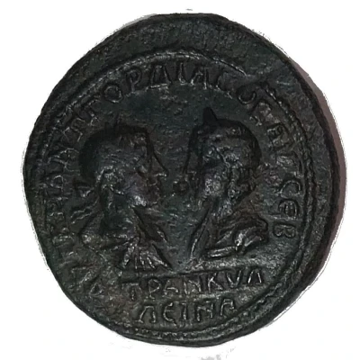 Pentassarion - Gordianus III and Tranquillina front