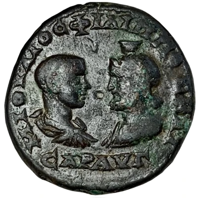 Pentassarion - Philip II as Caesar Marcianopolis front