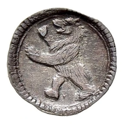 Pfennig Bear facing left ND front