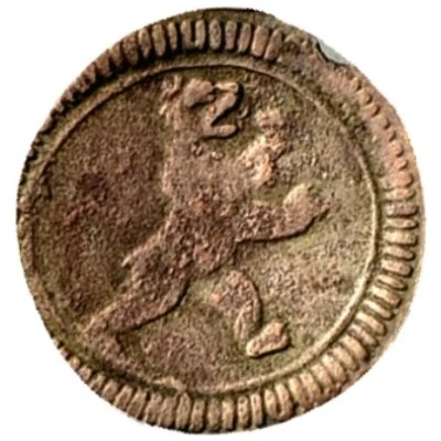 Pfennig Bear facing right ND front