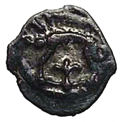 Potin with boar Class Ij 75 BC - 52 BC back