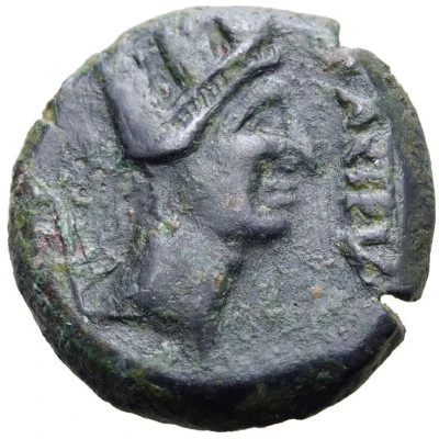 Quadrans - Augustus IIII VIR EX D D 25 BC front