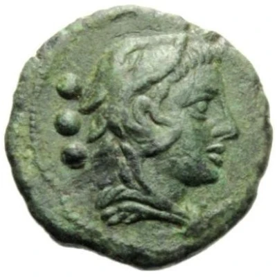 Quadrans 193 BC - 150 BC front