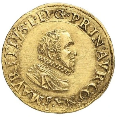 Quadruple Pistole - Maurice of Nassau front