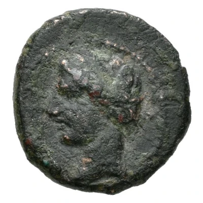 Quarter chalkous 220 BC - 215 BC front