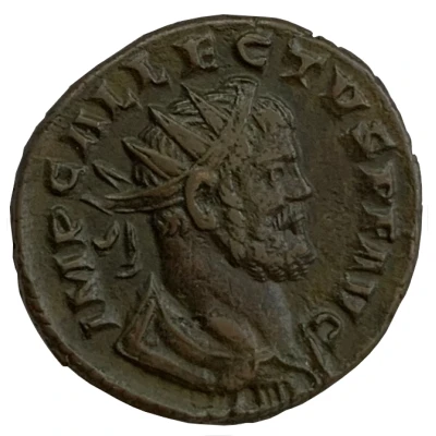 Quinarius - Allectus VIRTVS AVG; Londinium front