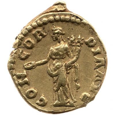 Quinarius Aureus - Sabina CONCORDIA AVG; Concordia back
