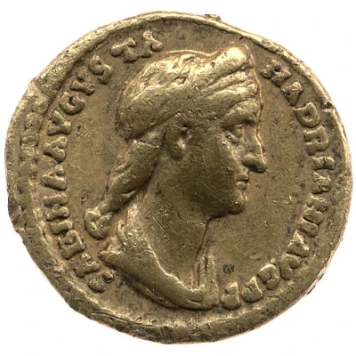 Quinarius Aureus - Sabina Vesta front