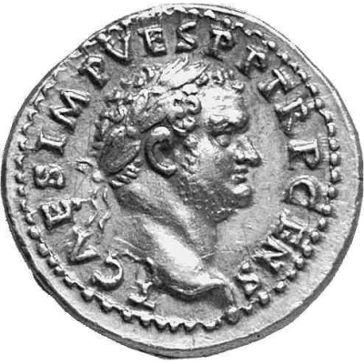 Quinarius Aureus - Titus VICTORIA AVGVSTI; Victory front