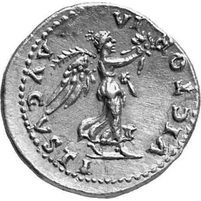 Quinarius Aureus - Titus VICTORIA AVGVSTI; Victory back
