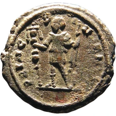 Quinarius - Constantius I as Caesar PRINCIPI IVVENTVT back