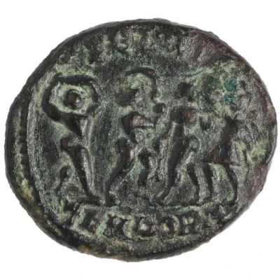 Quinarius - Diocletianus FELICIA TEMPORA; Four Seasons; Rome back
