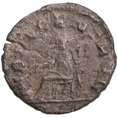 Quinarius - Gallienus INDVLGENT AVG; Indulgentia back