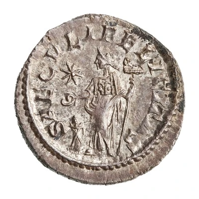 Quinarius - Julia Maesa SAECVLI FELICITAS; Felicitas back