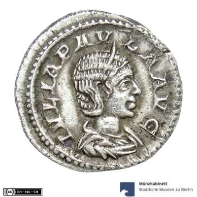 Quinarius - Julia Paula CONCORDIA; Concordia front