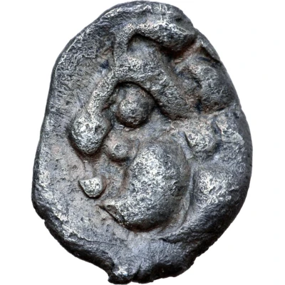 Quinarius Manching type group A 150 BC - 50 BC front